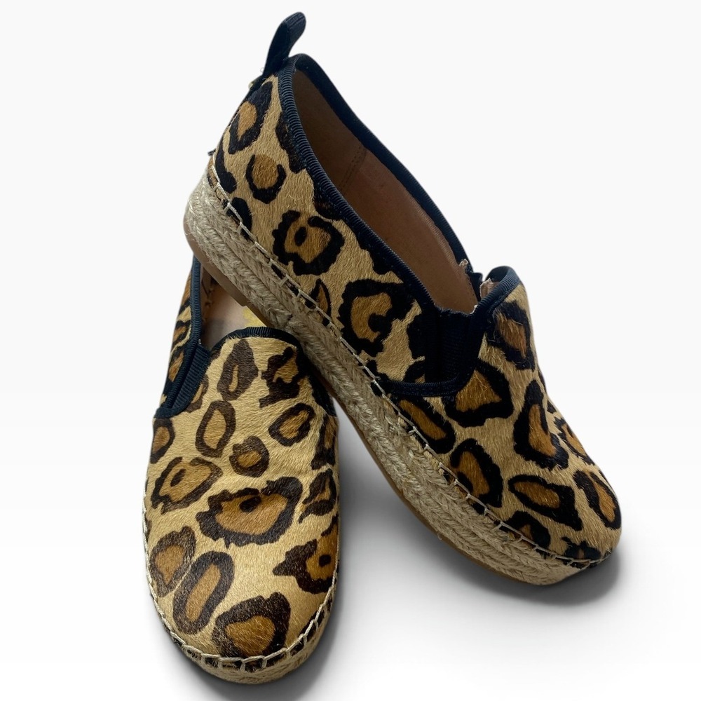 Sam Edelman Carrin Leopard Espadrilles Sz 6 #188R